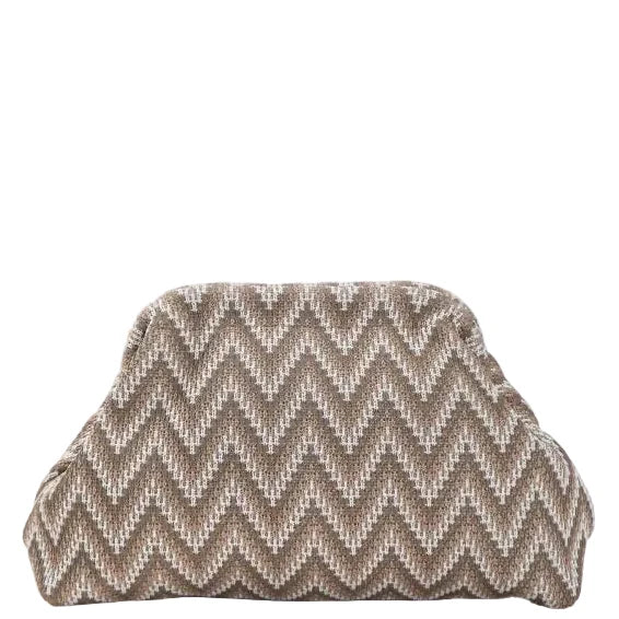 City Girl Pouch Wave Brown