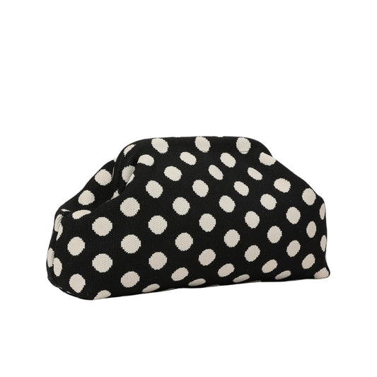 City Girl Pouch Polkadot Black