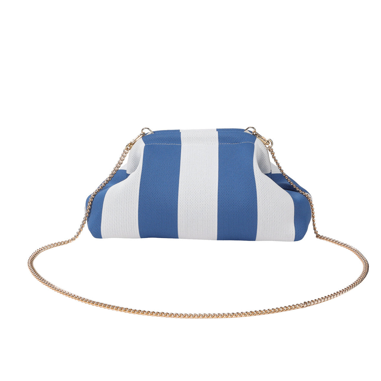 City Girl Pouch + Strap Blue / White