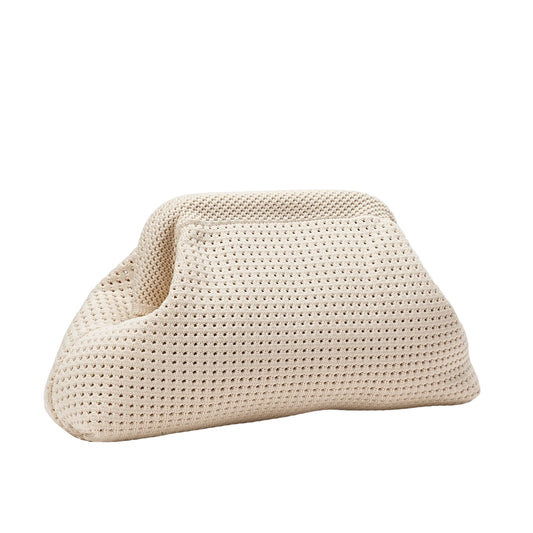 City Girl Pouch Mesh Beige