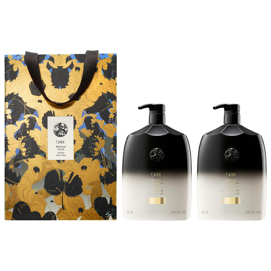 Gold Lust Shampoo and Conditioner Liter Duo
